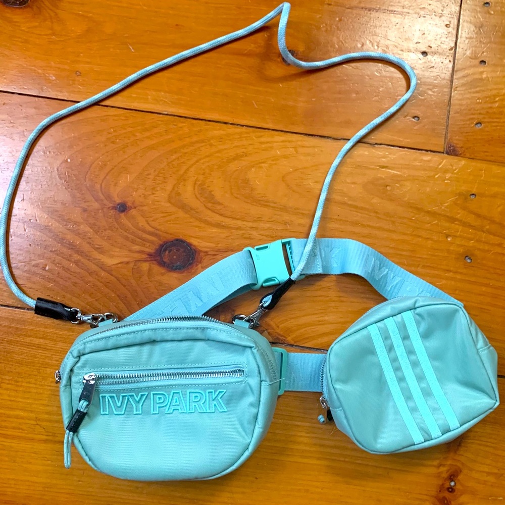 Ivy Park Drip 2 belt bag in Green, brand new
